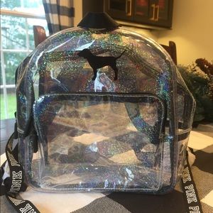 Small Clear Bagpack.